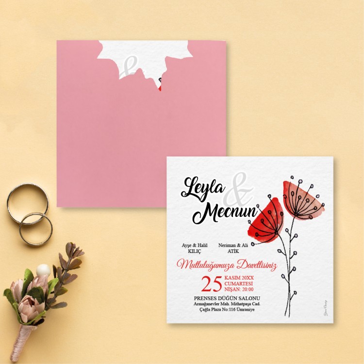 Beren Kare Davetiye 1757 - Detay Görseli 6